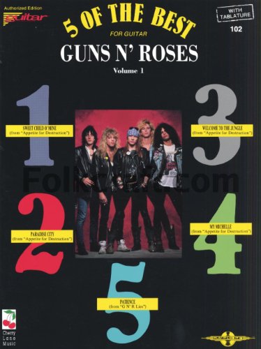Beispielbild fr Guns N' Roses - 5 of the Best - Vol. 1* zum Verkauf von Wonder Book