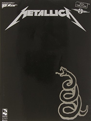 Beispielbild fr Metallica: Black, Guitar Tab zum Verkauf von Books From California