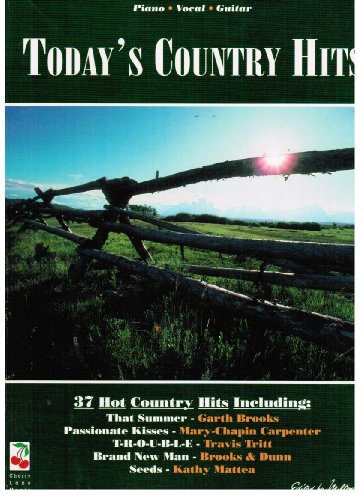 Imagen de archivo de Todays Country Hits a la venta por HPB-Ruby