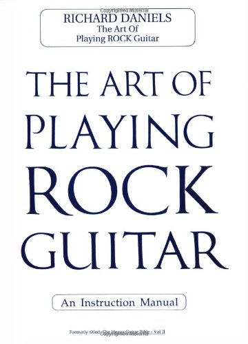 9780895248954: The art of playing rock guitar guitare