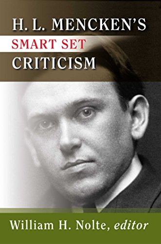 9780895262318: H.L. Mencken's Smart Set Criticism