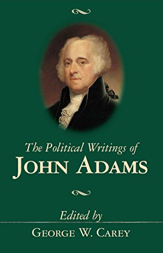 Beispielbild fr The Political Writings of John Adams zum Verkauf von BooksRun