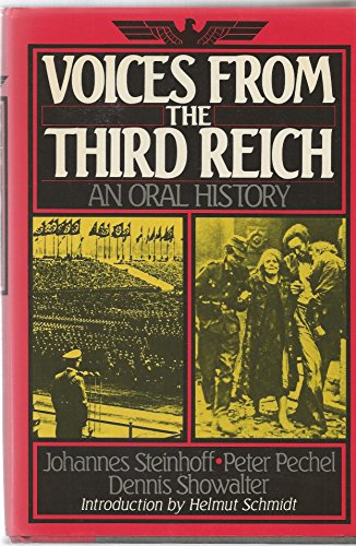 9780895267665: Voices from the Third Reich: An Oral History