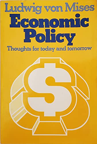 Imagen de archivo de Economic Policy a la venta por ThriftBooks-Atlanta