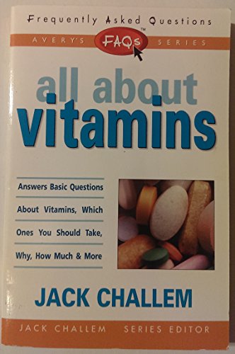 Imagen de archivo de FAQs All about Vitamins (Freqently Asked Questions) a la venta por Wonder Book