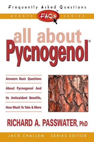 Imagen de archivo de All about Pycnogenol a la venta por Better World Books