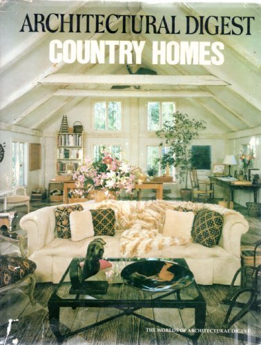 Imagen de archivo de Country homes (The Worlds of Architectural digest) a la venta por Wonder Book