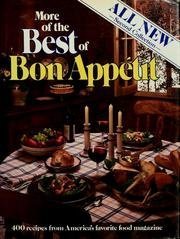 9780895351364: More of the Best of Bon Appetit