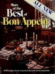 Stock image for More of the Best of Bon Appetit for sale by Bookmarc's