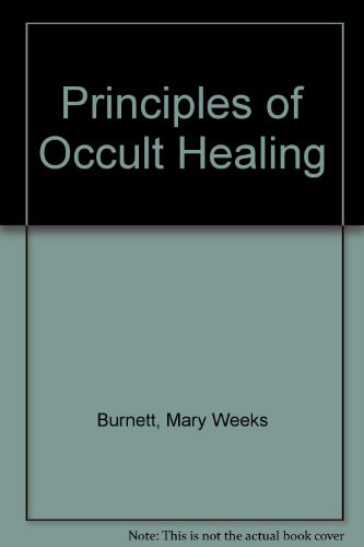 Stock image for Principles of Occult Healing for sale by Jeff Stark