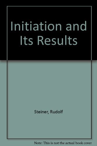9780895401489: Initiation and Its Results