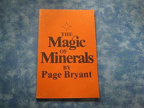 Beispielbild fr Magic of Minerals zum Verkauf von SecondSale