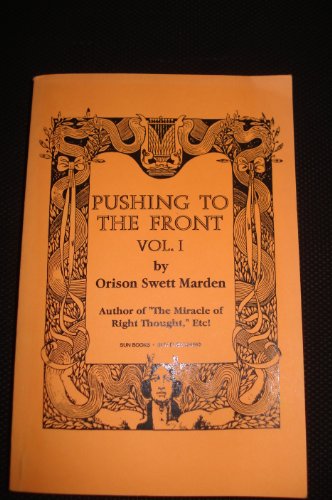 9780895403315: Pushing to the Front - Volume 1