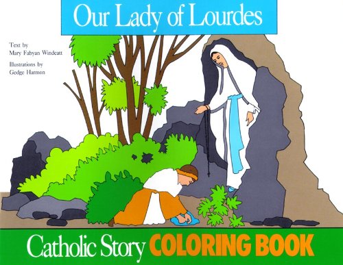 9780895553584: Our Lady of Lourdes Coloring Book