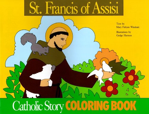 9780895553683: St Francis of Assisi Catholic Story Coloring Book: A Catholic Story Coloring Book