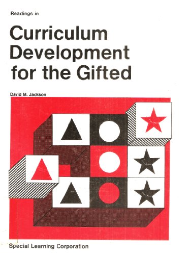 9780895681881: Curriculum Development for the Gifted Paperback David Jackson