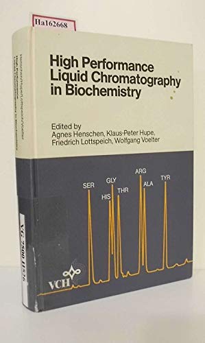Imagen de archivo de High Performance Liquid Chromatography in Biochemistry a la venta por Tiber Books