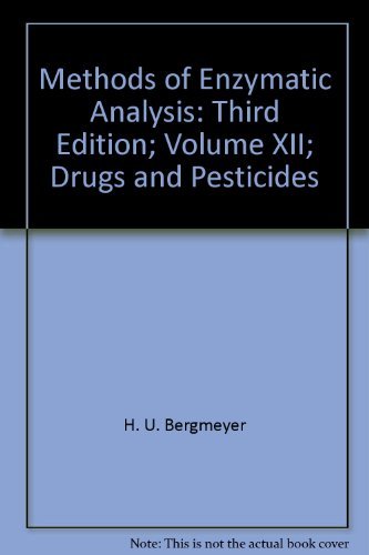 Stock image for Methods of Enzymatic Analysis: Drugs and Pesticides for sale by Bookmonger.Ltd