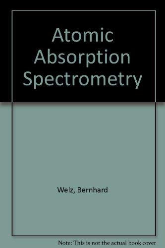 9780895734181: Atomic Absorption Spectrometry