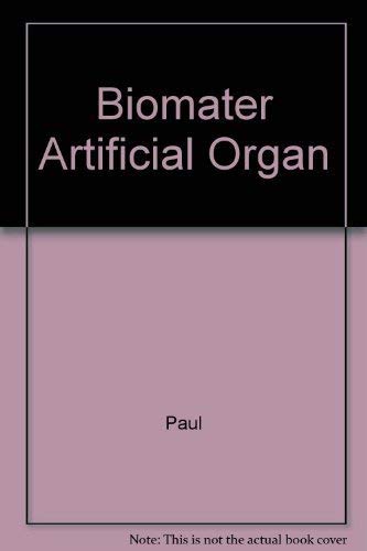 Stock image for Biomaterials in Artificial Organs for sale by BookDepart