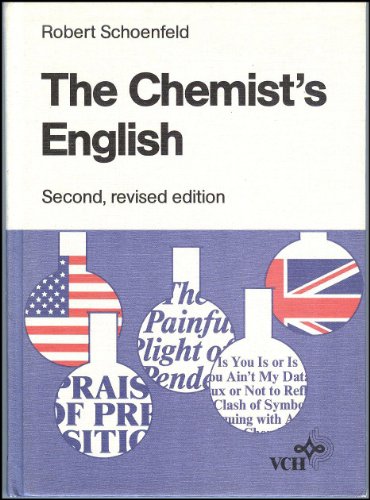 Beispielbild fr The Chemist's English zum Verkauf von Better World Books