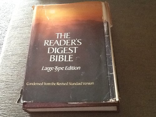 Stock image for The Reader's Digest Bible, Volume Ii, Large Type Edition - Condensed From The Revised Standard Version, Old & New Testament for sale by HPB-Ruby