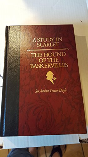 Stock image for A study in scarlet; The hound of the Baskervilles. Illustrations by Greg Spalenka. Afterword by G.K. Chesterton. for sale by Zephyr Used & Rare Books