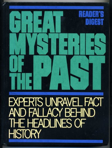 Beispielbild fr Great Mysteries of the Past zum Verkauf von Wonder Book