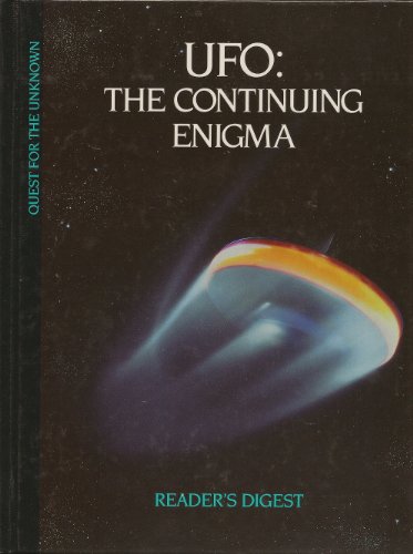 Stock image for UFO: The Continuing Enigma (Quest for the Unknown) for sale by SecondSale