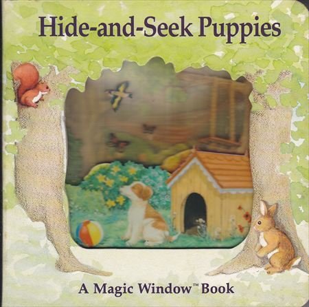 9780895774552: Hide-And-Seek Puppies (Magic Window)
