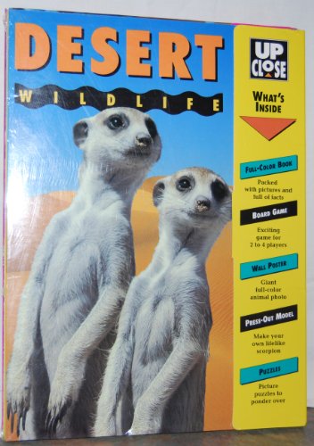 Imagen de archivo de Desert Wildlife/Book, Board Game, Poster, Press-Out Model and Picture Puzzles (Up Close) a la venta por HPB-Diamond