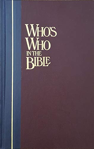 Beispielbild fr Whos Who in the Bible An Illus zum Verkauf von SecondSale