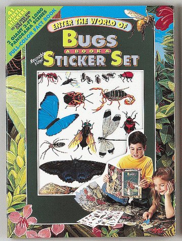 Enter the World of Bugs a Book & Sticker Set/41 Vinyl Stickers and Book (Sticker Panorama) (9780895777881) by Jay, Leslie
