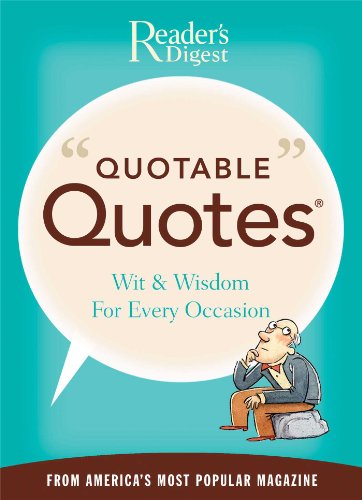 Beispielbild fr Quotable Quotes zum Verkauf von SecondSale