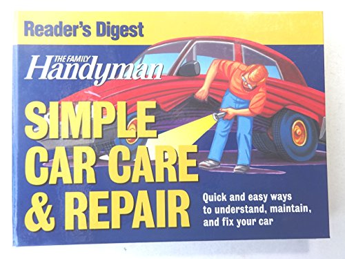 Beispielbild fr Simple Car Care and Repair zum Verkauf von Better World Books