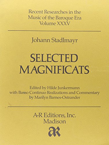 Stock image for Selected Magnificats, Vol. 35 (Recent Researches in the Music of the Baroque Era) for sale by Avol's Books LLC