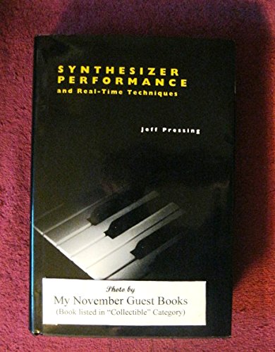 9780895792570: Synthesizer Performance and Real-Time Techniques