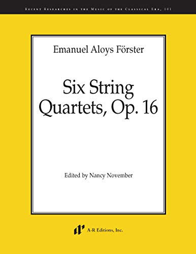 Stock image for Six String Quartets, Op.16. Edited by Nancy November. [Score]. for sale by Colin Coleman Music