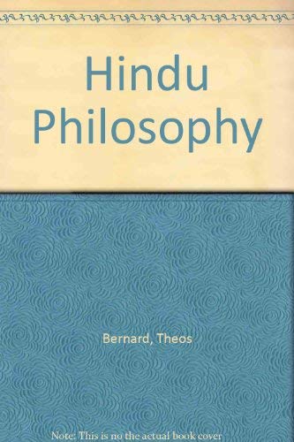 Imagen de archivo de Hindu Philosophy a la venta por vladimir belskiy