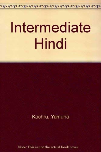 9780895816740: Intermediate Hindi