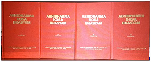 Abhidharmakosabhasyam, 4 Volume Set (English, French and Sanskrit Edition) (9780895819130) by Vasubandhu; L. De La Vallee Poussin (French Translator); Leo M. Pruden (English Translator)