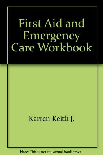 Stock image for First Aid and Emergency Care Workbook for sale by HPB Inc.