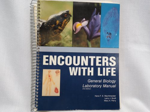 Imagen de archivo de Encounters with Life : A General Biology Lab Manual a la venta por ThriftBooks-Dallas