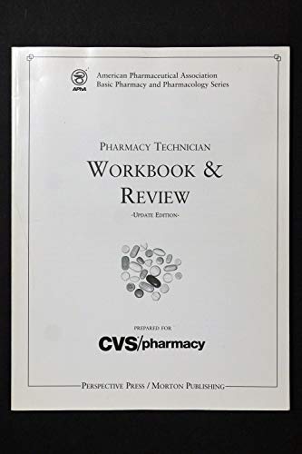 Imagen de archivo de Pharmacy Technician Workbook And Review a la venta por MyLibraryMarket