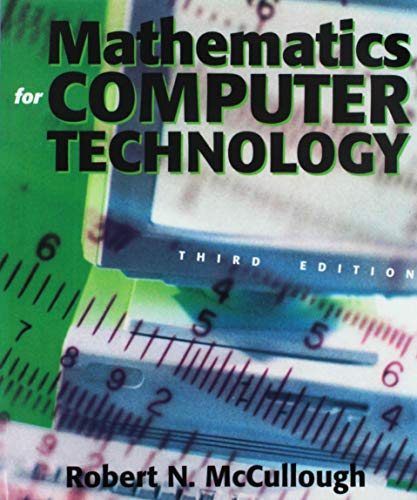 Mathematics for Computer Technology (9780895827005) by Robert McCullough