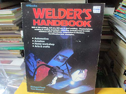 Beispielbild fr Welder's Handbook zum Verkauf von Better World Books