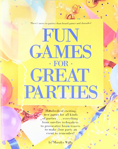 Imagen de archivo de Fun Games For Great Parties a la venta por SecondSale