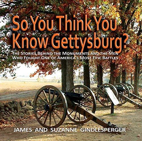 Stock image for So You Think You Know Gettysburg?: The Stories Behind the Monuments and the Men Who Fought One of America's Most Epic Battles for sale by ThriftBooks-Dallas