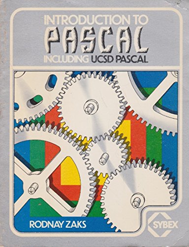 Imagen de archivo de An introduction to Pascal (including UCSD Pascal) a la venta por HPB-Red