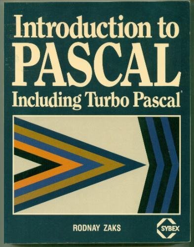Imagen de archivo de Introduction to PASCAL: Including Turbo PASCAL a la venta por Wonder Book